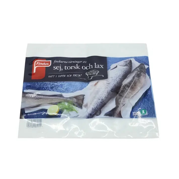 Frozen Seafood Packaging Bags for Fish, Mussels & Shrimp | Custom Printed Freezer-Safe Bags