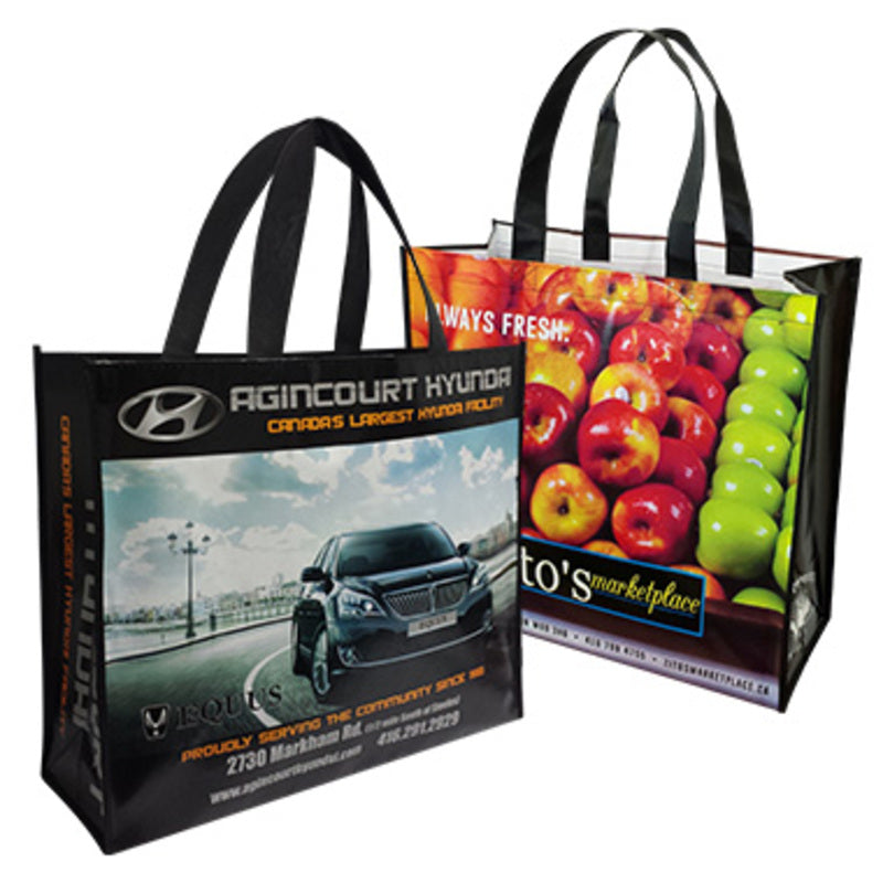Custom Printed Laminated Non-Woven Bags – Wholesale Promotional Bags with Full-Color Printing
