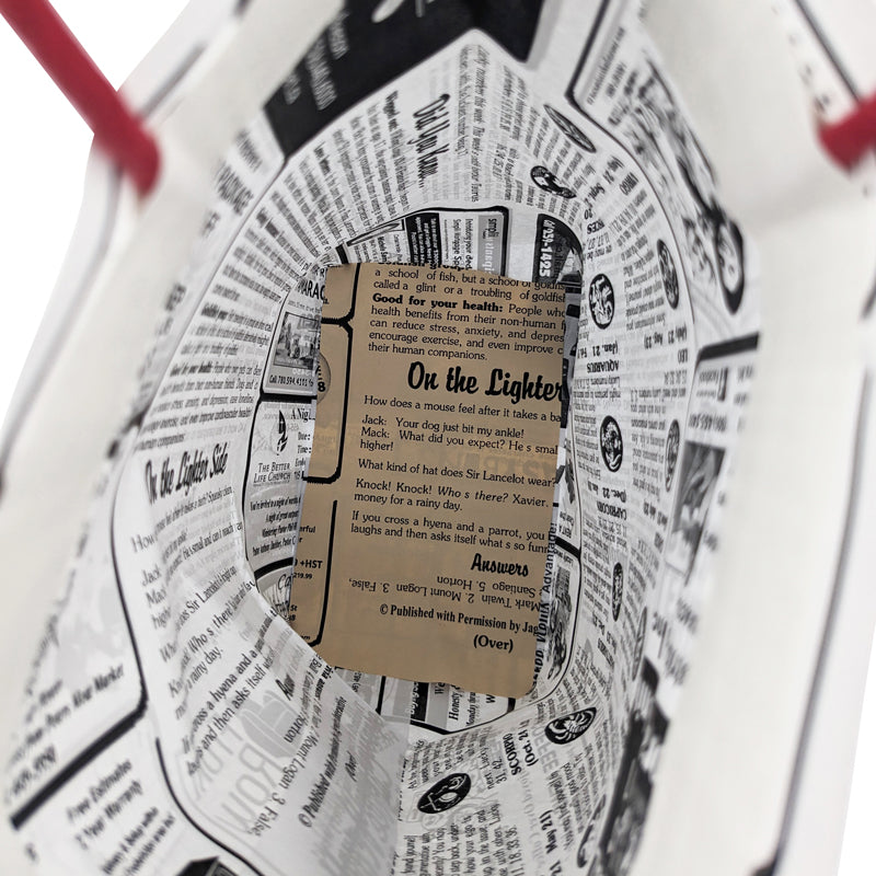 White Coffee News Paper bags - Small size