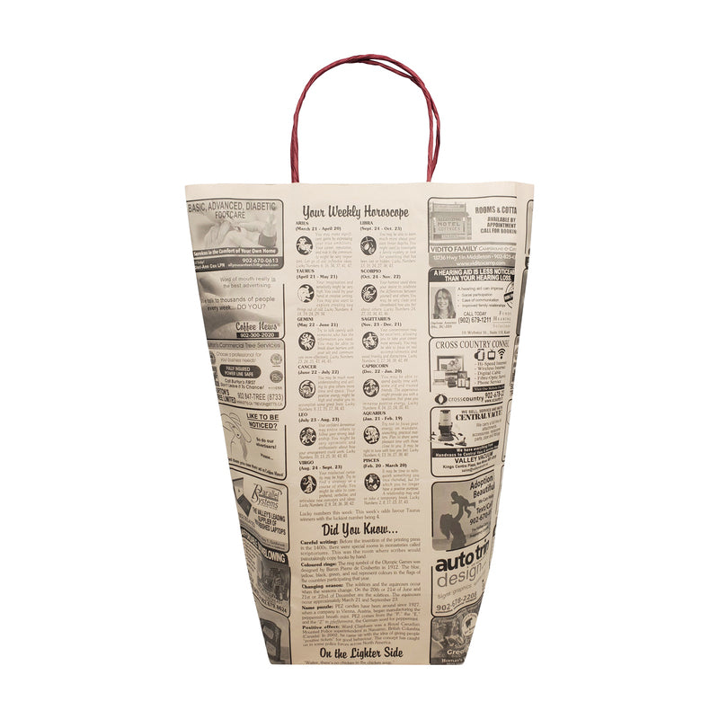 news paper bag