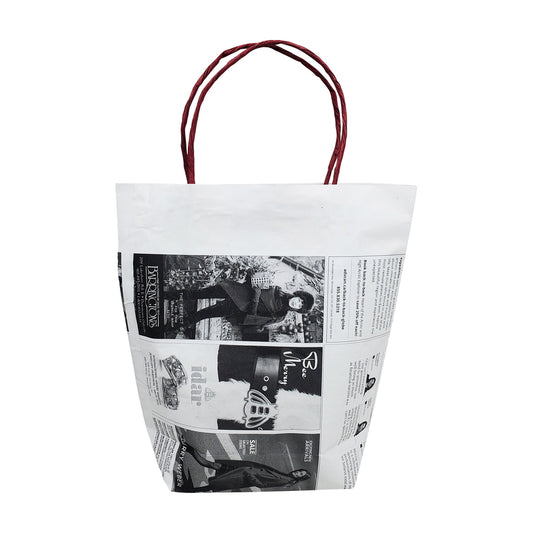 White News Paper Bag - Small size