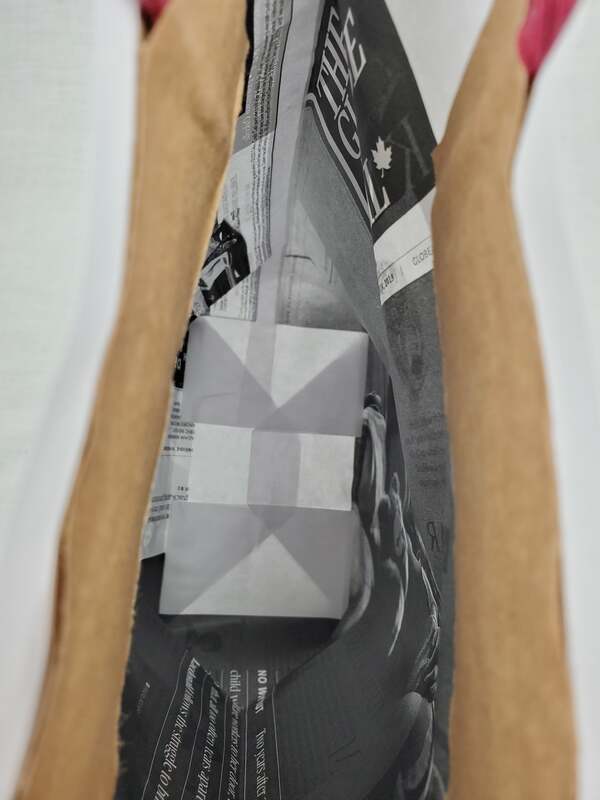 White News Paper Bag - Small size