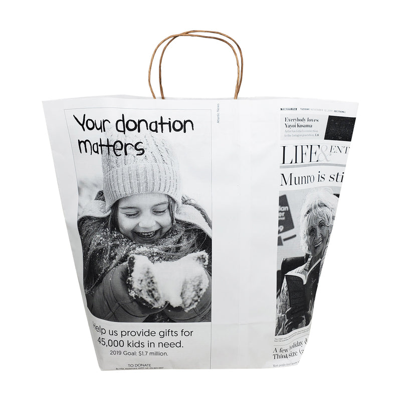 White News Paper Bags - Large size – Greenii Inc.