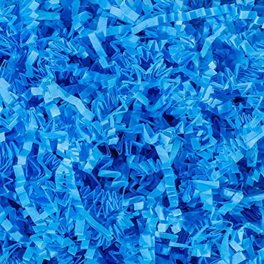 Crinkle paper shreds - Blue
