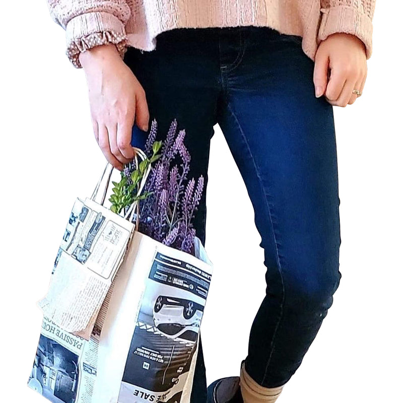 White News Paper Bags - Large size