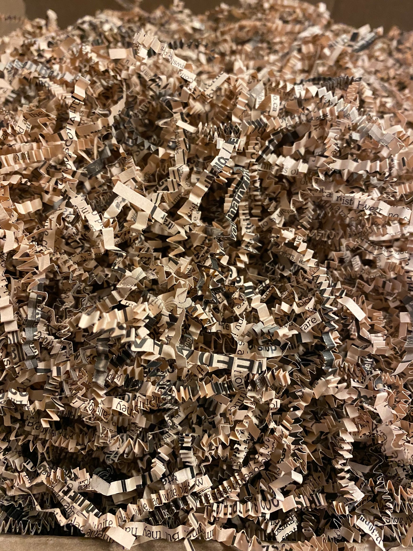 Eco friendly Crinkle paper shreds - Coffee news
