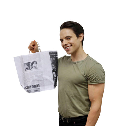 White News Paper Bags - Large size