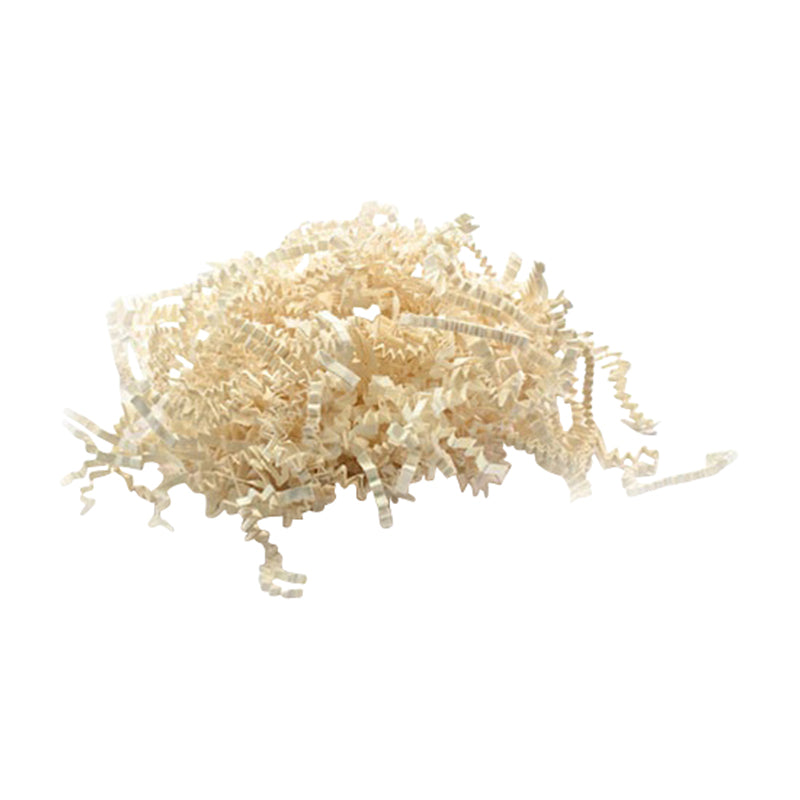 Crinkle paper shreds - French Vanilla