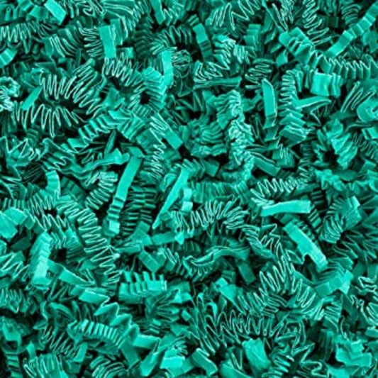 Crinkle paper shreds - Teal