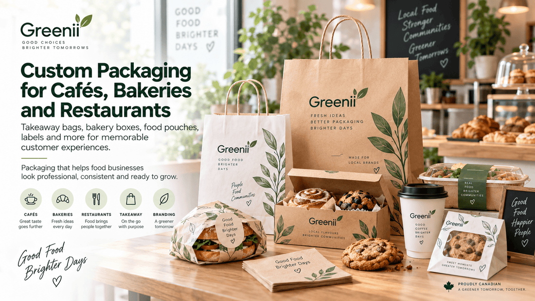 Custom Food Packaging for Cafés, Bakeries & Restaurants