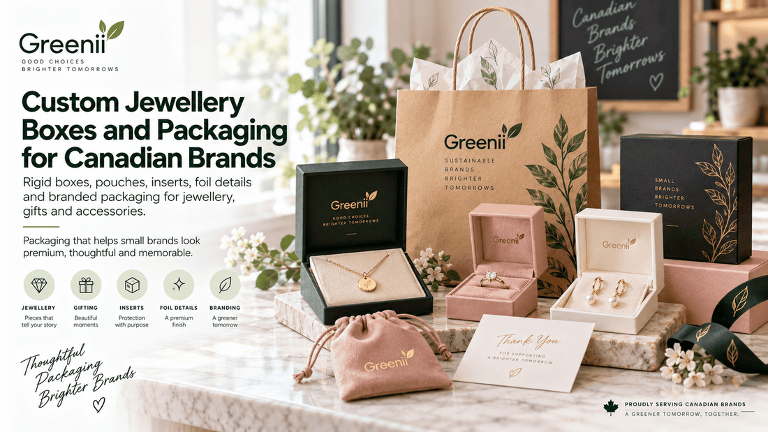 Custom Jewelry Boxes Canada | Branded Jewelry Packaging