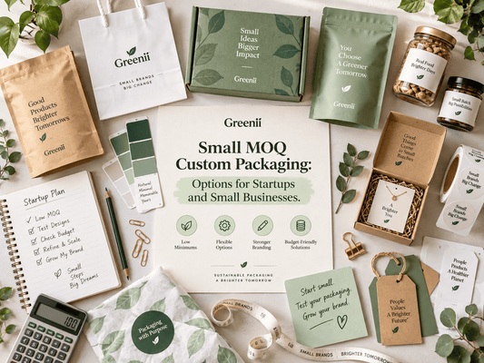 Small MOQ Custom Packaging Canada | Startup Packaging Options