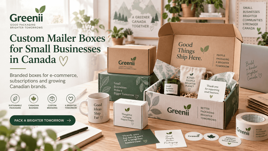 Custom Mailer Boxes Canada | Small Business & E-Commerce Boxes