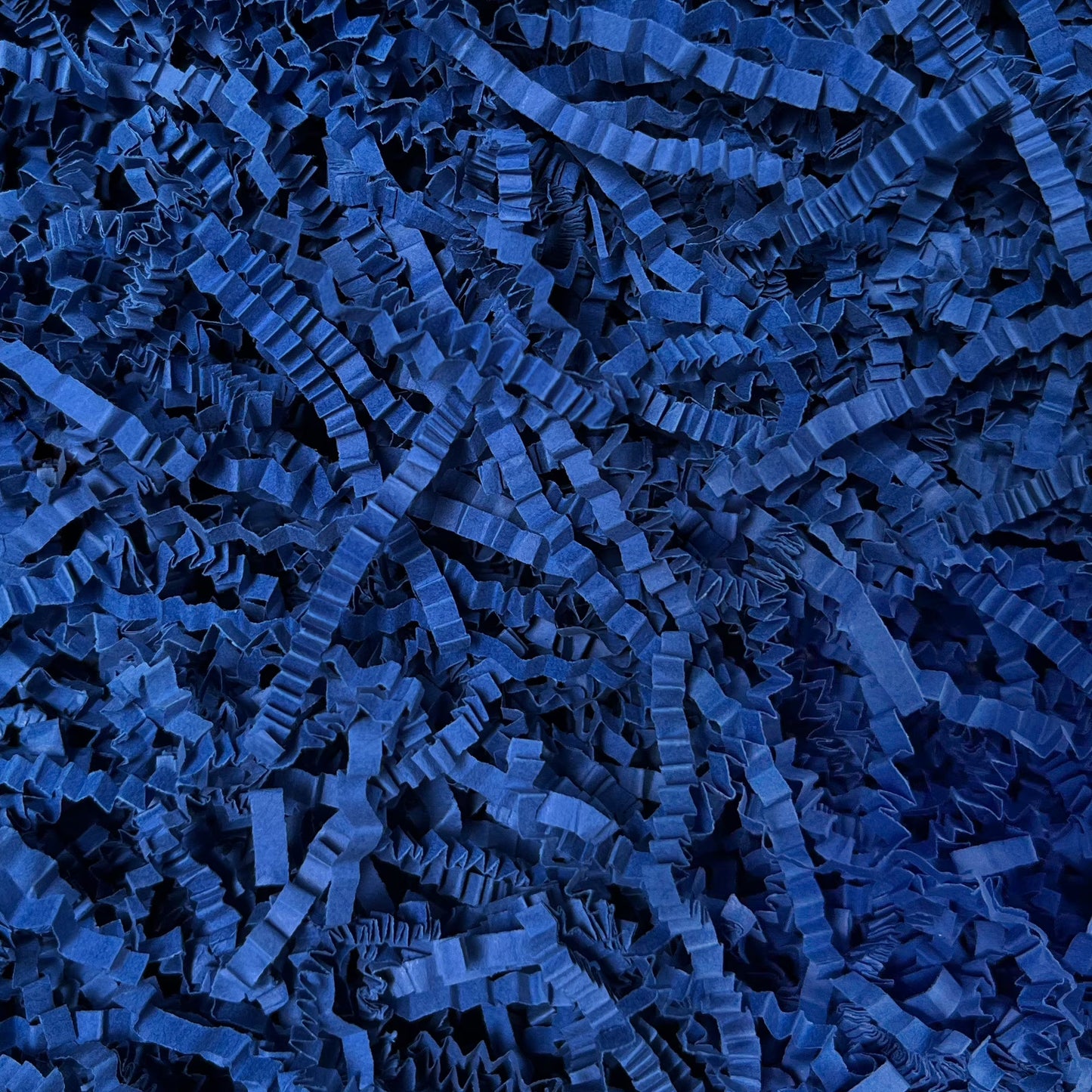 Crinkle paper shreds -  Navy Blue