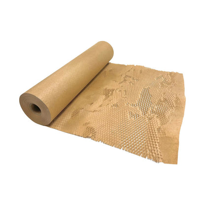 Honeycomb Wrapping Paper Roll – Eco-Friendly Protective Packaging