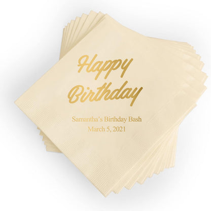 Custom Printed Napkin Tissue Paper — Branded Restaurant & Hospitality Napkins (Canada)