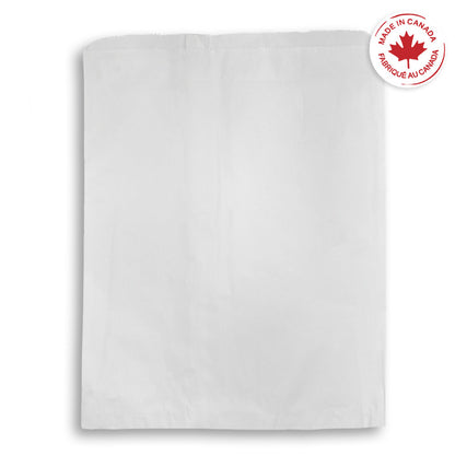 Flat White Bags (Notion Kraft White Paper Bags) – Wholesale Eco-Friendly Packaging