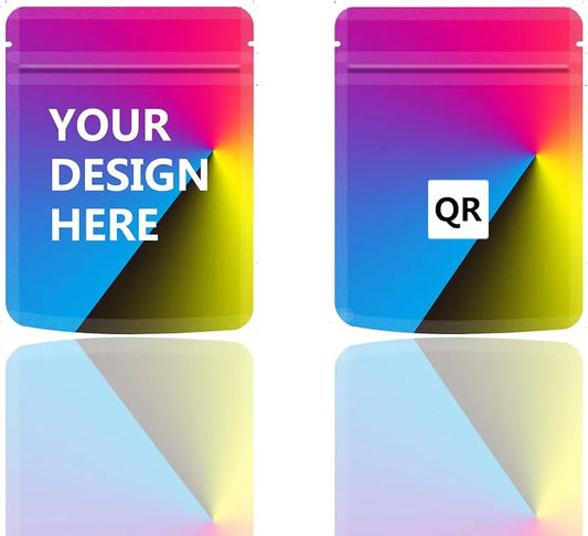 Custom Printed Mylar Bags | High-Barrier Smell-Proof Packaging