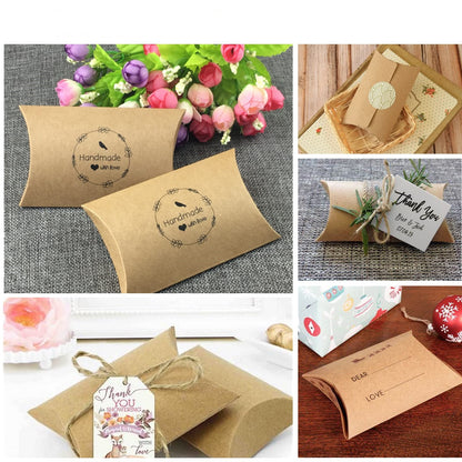 Custom Pillow Boxes | Jewelry, Gifts & Retail Packaging | Printed with Your Logo