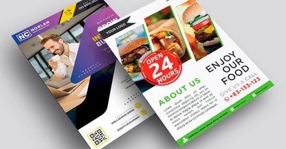 Custom Flyer Printing | Affordable Wholesale Flyers | Printed in China | Canada Delivery