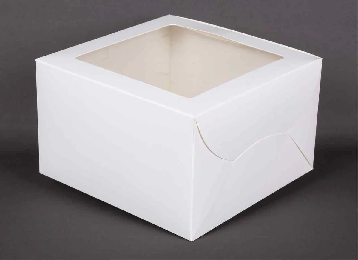 Plain Cake Boxes | Eco-Friendly Bakery Packaging | Wholesale Cake Takeout Boxes