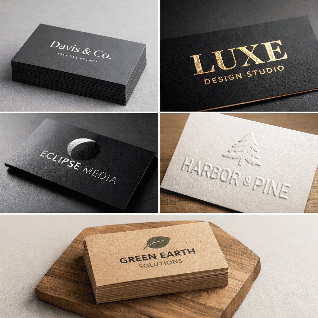 Custom Business Cards Printing (MOQ 500) | Premium Cardstock | Fast Turnaround