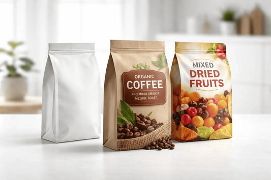 Side Gusset Pouch with Back Seal | Custom Printed Packaging