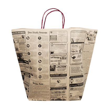 Coffee News Paper bags - Large size (Copy)