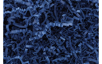 Crinkle paper shreds -  Navy Blue
