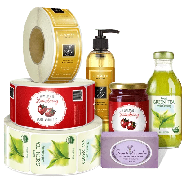 Custom Printed Roll Labels | Any Shape | Waterproof & Eco Options