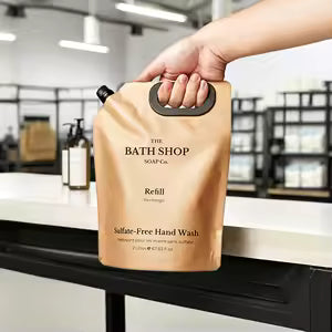 Liquid Hang Bag Pouch – Custom Printed Spouted Hanging Pouch for Liquids