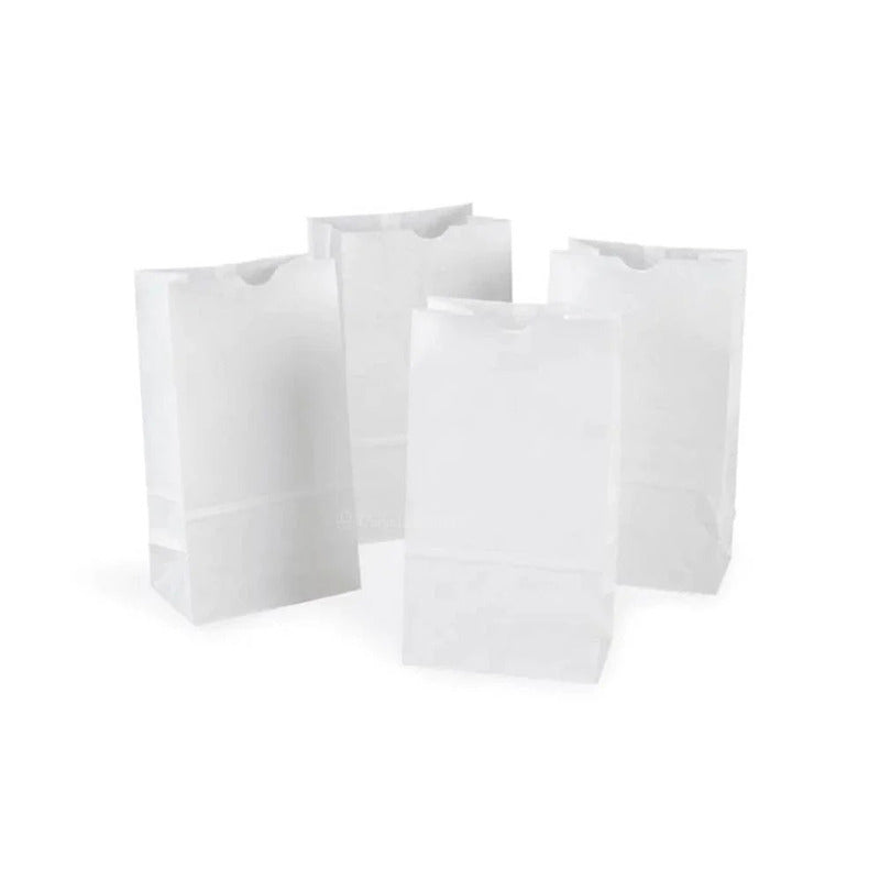White SOS Paper Bags – Multiple Sizes