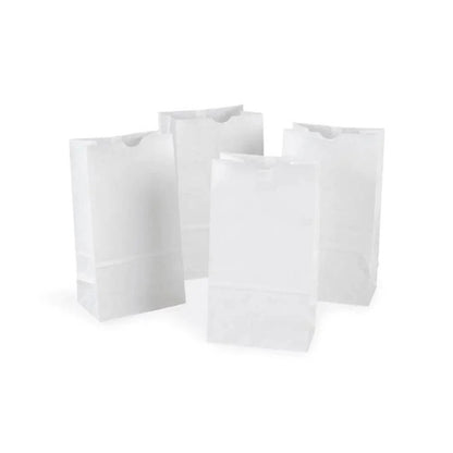 White SOS Paper Bags – Multiple Sizes
