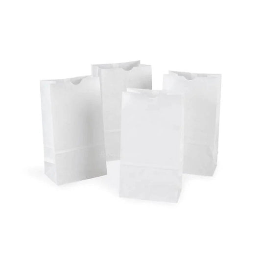 White SOS Paper Bags – Multiple Sizes