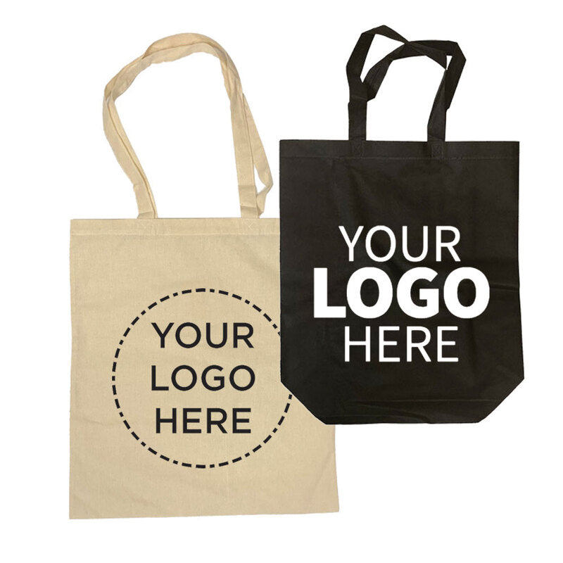 Custom Printed Cotton Tote Bags | Eco-Friendly Reusable Shopping Bags | Bulk Wholesale