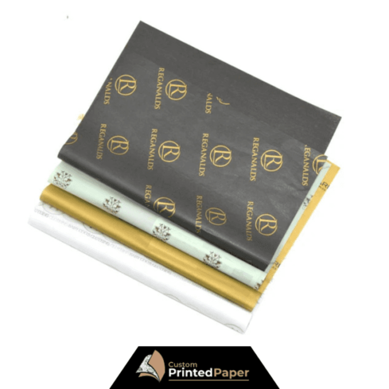 Custom Printed Tissue Paper – 15 × 20 Inches