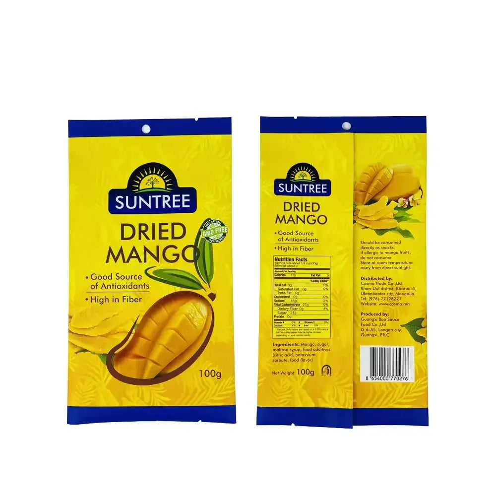 Custom Printed Fin Seal / Back Seal Pouches (Wholesale)