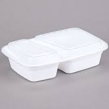 Round Microwave-Safe Takeout Containers with Lids
