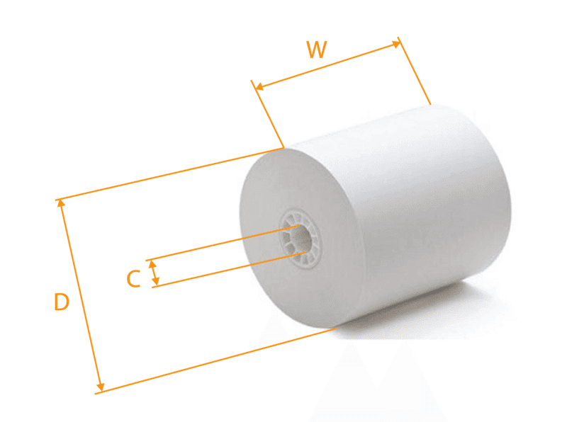 Thermal Receipt Paper Rolls for POS and Cash Registers