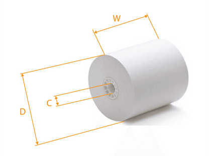 Thermal Receipt Paper Rolls for POS and Cash Registers