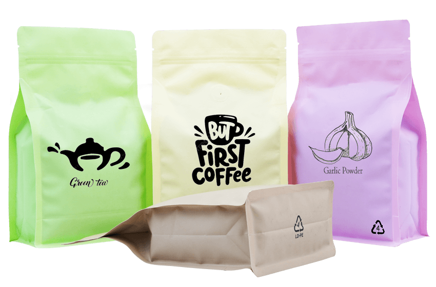 Flat Bottom Pouches Canada