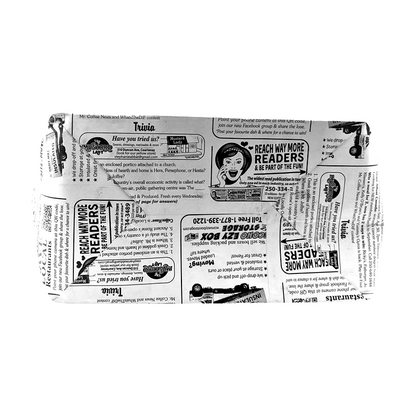 White Coffee News Paper bags - Large size