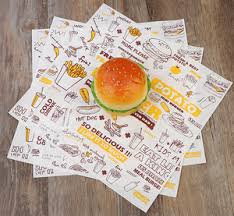 Custom Food Wrapping Paper Printed with Your Logo | Burger, Sandwich & Deli Wraps