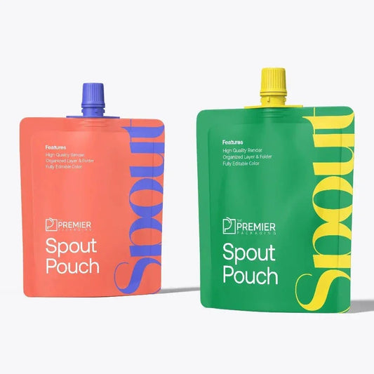 Stand-Up Pouch with Spout | Custom Printed Liquid Packaging