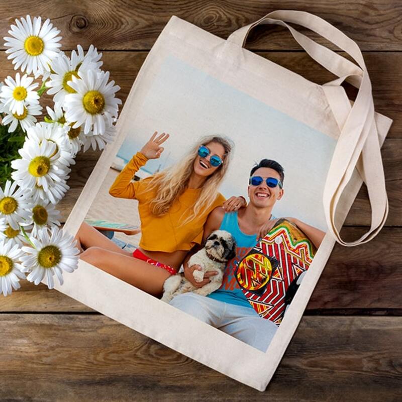 Custom Printed Cotton Tote Bags | Eco-Friendly Reusable Shopping Bags | Bulk Wholesale