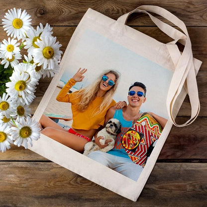 Custom Printed Cotton Tote Bags | Eco-Friendly Reusable Shopping Bags | Bulk Wholesale