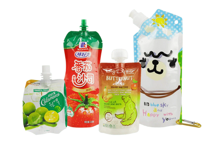 Stand-Up Pouch with Spout | Custom Printed Liquid Packaging