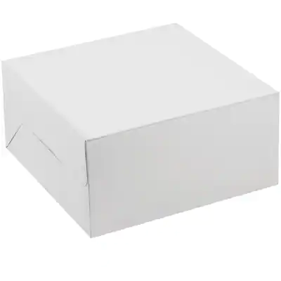 Plain Cake Boxes | Eco-Friendly Bakery Packaging | Wholesale Cake Takeout Boxes