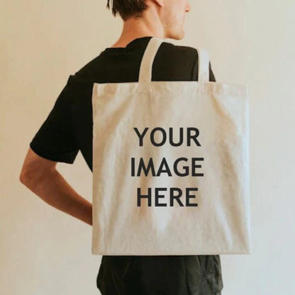Custom Printed Cotton Tote Bags | Eco-Friendly Reusable Shopping Bags | Bulk Wholesale