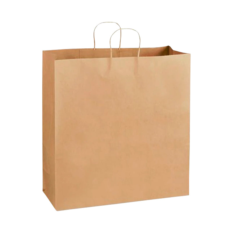 Kraft Paper Bags with handles, 18x7x19 inches